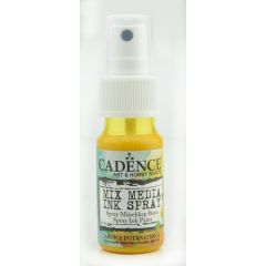 Cadence - Mix Media Shimmer inkt spray - Metallic - Geel - 25 ml (0002)  *