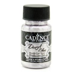Cadence - Dora - Metallic Glas Verf - Antiek lila - 50 ml (3149)