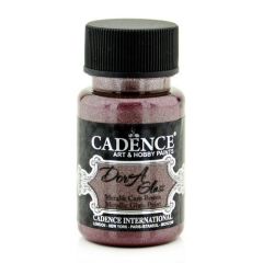 Cadence - Dora - Metallic Glas Verf - Bright Maroon - 50 ml (3157)