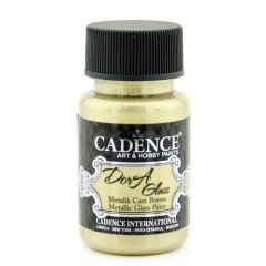 Cadence - Dora - Metallic Glas Verf - Witgoud - 50 ml (3148)