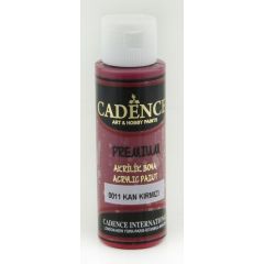 Cadence - Premium acrylverf - Bloed rood - 70ml (0011)