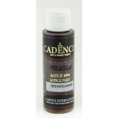 Cadence - Premium acrylverf - Donker bruin - 70ml (7575)