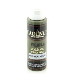 Cadence - Premium acrylverf - Khaki groen - 70ml (8012)