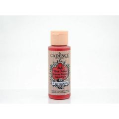 Cadence Style matt - textiel verf - Crimson/Karmozijnrood - 59ml - F637 