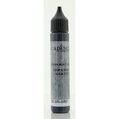 Cadence - Top Coat Glaze - voor Beton effect - Grijs - 25 ml (0025) - OPRUIMING