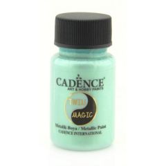 Cadence - Twin Magic Acrylverf - Metallic - Gold  Aqua -  50 ml (0019) *