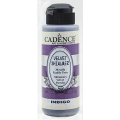 Cadence - Velvet shimmer powder - Indigo - 120 ml (2005) - OPRUIMING