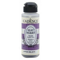 Cadence - Velvet shimmer powder - Zwart - 120 ml (2007) - OPRUIMING