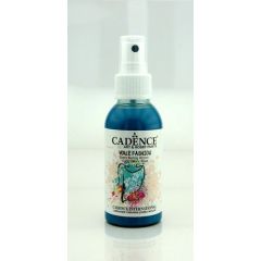 Cadence - Fashion Spray Fabric Paint - Donker turkoois - 100ml (1116)  *