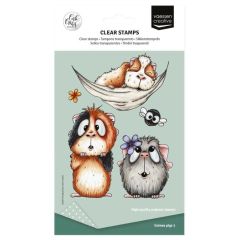Vaessen Creative • Clear Stamps Guinea Pigs 1 by Carla Creates (CAR0003) *