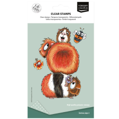 Vaessen Creative • Clear Stamps Guinea Pigs 2 by Carla Creates (CAR0004) *