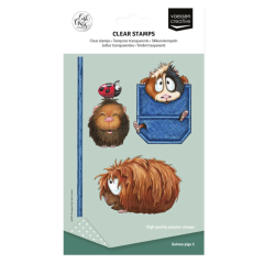 Vaessen Creative • Clear Stamps Guinea Pigs 3 by Carla Creates (CAR0005)