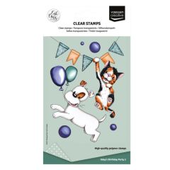 Vaessen Creative • Clear Stamps Odey's Birthday Party 2 12st. (CAR0206) *