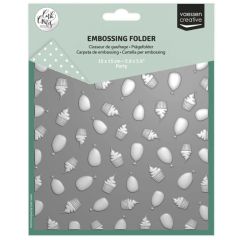 Vaessen Creative • Embossing Folder Party 15x15cm (CAR0208) *