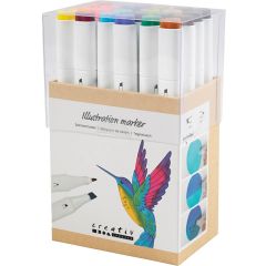 CC Alcoholmarkers Set 24 stuks (37378)