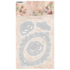 Studio Light • A Cat's Secret Cutting Die Roses Mini-Frame (SL-ACS-CD1000) *
