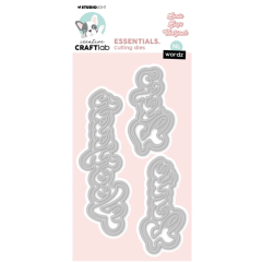 Creative Craftlab • Essentials Cutting Die Wordz Lente (CCL-ES-CD1008) *