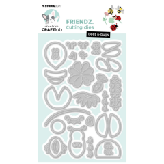Creative Craftlab • Friendz Cutting Die Bees & Bugs (CCL-FR-CD1009) *