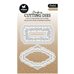 Studio Light • Essentials Cutting Die Fanciful Labels (SL-ES-CD1018) *