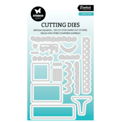 Studio Light • Essentials Cutting Die B-day cake - CD934*