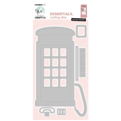 Creative Craft Lab • Essentials Cutting Die Phone Booth - CD941*