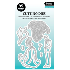 Studio Light • Essentials Cutting Die Wedding Couple (SL-ES-CD955)