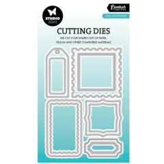 Studio Light • Essentials Cutting Die Label Assortment (SL-ES-CD979) *