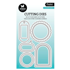 Studio Light • Essentials Cutting Die Rounded Labels (SL-ES-CD980) *
