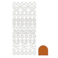 Charm sticker - Copper