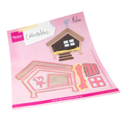 Marianne Design • Collectable Animal Shed by Marleen (COL1572) *