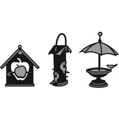 Marianne Design - Craftable - Tiny's Birdhouse 2 (CR1291) (AFGEPRIJSD)