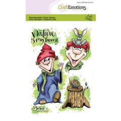 CraftEmotions clearstamps A6 - Bernie 1 Carla Creaties (130501/1661) (AFGEPRIJSD)