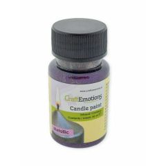 CraftEmotions Kaarsen verf donker orchidee 50 ml (640025/2139)