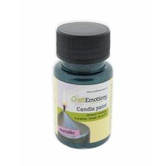 CraftEmotions Kaarsen verf petrolium 50 ml (640025/2140)