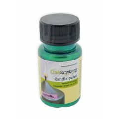 CraftEmotions Kaarsen verf smaragd 50 ml (640025/2141)