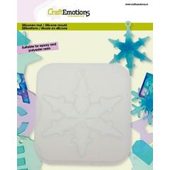 CraftEmotions Siliconen mal kristal 2 7-8cm (114779/0452)
