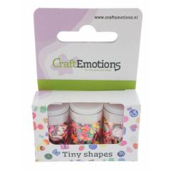 CraftEmotions Tiny Shapes - 3 tubes - various shapes 3  (470003/0013)