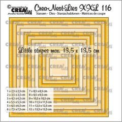 Crealies Crea-nest-dies XXL Vierkanten CLNestXXL116 13,5x13,5cm (115634/0116) *