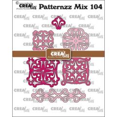Crealies Patternzz dies Patternzz Mix Barbara (CLPATMIX104) *