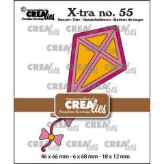 Crealies Xtra no. 55 Vlieger CLXtra55 46x66mm *