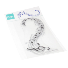 Marianne Design • Clear Stamps Music Swirl (CS1174) *