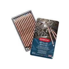 Derwent Metallic 12 st blik DMP2305599