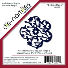 Die - Die-Namites - Delicate Flower (DN-1011) (AFGEPRIJSD)