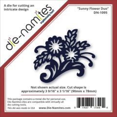 Die - Die-Namites - Sunny Flower Duo (DN-1095) (AFGEPRIJSD)