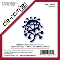 Die - Die-Namites - Heart Bloom (DN-1126) (AFGEPRIJSD)
