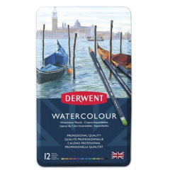 Derwent Aquarel Potloden 12 Stuk (DWP32881) *