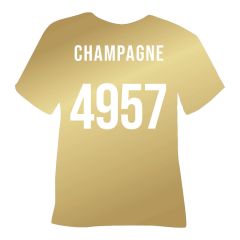 POLI-FLEX  - TURBO Flexfolie - 14 cm x 100 cm - Champagne-Metallic (4957)