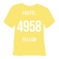 POLI-FLEX  - TURBO Flexfolie - 14 cm x 100 cm - Pastel-Yellow (4958)