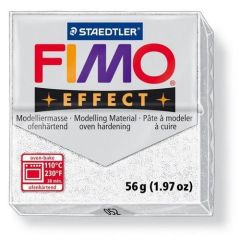 Fimo Effect - Glitter - Wit 57g - (8020-052)