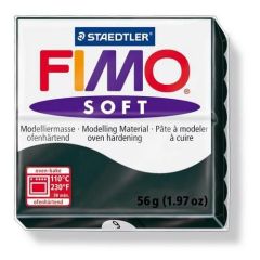 Fimo Soft - Zwart - 57g - (8020-9)